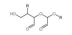 Poly[oxy (formylmethylene)oxy[2-formyl-1-(hydroxymethyl)ethylene]] picture