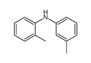 2-Methyl-N-(m-tolyl)aniline Structure