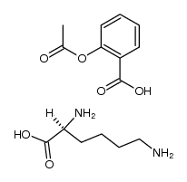 lysine acetylsalicylate结构式