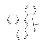 3,3,3-Trifluoro-1,1,2-triphenylpropene结构式