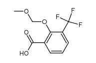 2-methoxymethoxy-3-(trifluoromethyl)benzoic acid结构式