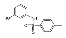 N-(3-hydroxyphenyl)-4-methylbenzenesulfonamide结构式