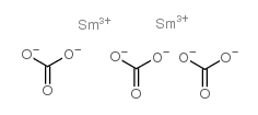 Samarium(III) Carbonate Hydrate Structure
