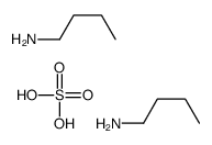 butan-1-amine,sulfuric acid结构式
