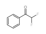 2,2-二氟苯乙酮结构式