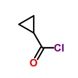 环丙甲酰氯结构式