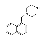 1-(1-Naphthylmethyl)piperazine structure