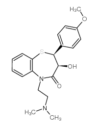 Deacetyldiltiazem Structure