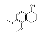 1-Hydroxy-5,6-dimethoxy-1,2,3,4-tetrahydronaphthalin结构式