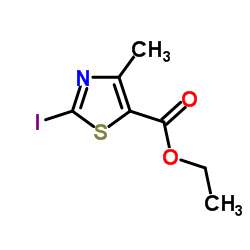 Ethyl 2-iodo-4-methyl-1,3-thiazole-5-carboxylate Structure
