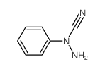 Hydrazinecarbonitrile,1-phenyl-结构式
