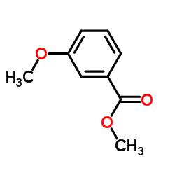 Methyl 3-methoxybenzoate structure