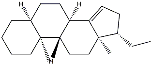 5β-Pregn-14-ene structure