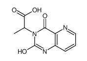 Pyrido[3,2-d]pyrimidine-3(2H)-acetic acid,1,4-dihydro--alpha--methyl-2,4-dioxo- Structure