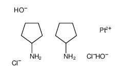 cyclopentanamine,platinum(2+),dichloride,dihydroxide结构式