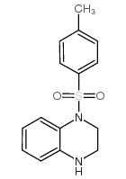 1-(TOLUENE-4-SULFONYL)-1,2,3,4-TETRAHYDRO-QUINOXALINE结构式