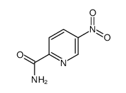 5-硝基-2-吡啶羧酰胺结构式