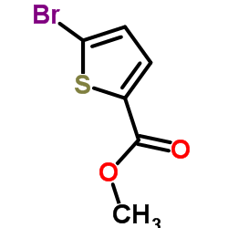 Methyl 5-bromo-2-thiophenecarboxylate Structure