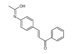 N-(4-(3-oxo-3-phenyl-1-propenyl)phenyl)-Acetamide Structure