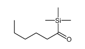 1-trimethylsilylhexan-1-one结构式