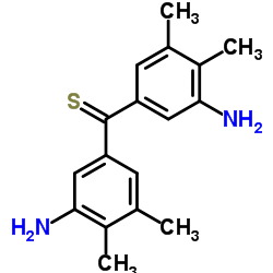 p,p-四甲基二氨基二苯甲硫酮结构式