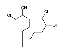 1,11-dichloro-6,6-dimethylundecane-2,10-diol结构式