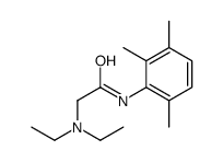 2-(diethylamino)-N-(2,3,6-trimethylphenyl)acetamide结构式