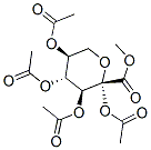 .beta.-L-xylo-2-Hexulopyranosonic acid, methyl ester, tetraacetate结构式