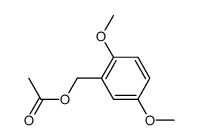 2,5-dimethoxybenzyl acetate Structure