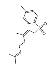 neryl p-tolyl sulfone Structure