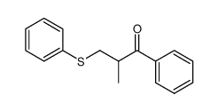 α-methyl-β-phenylmercapto propiophenone结构式