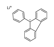 lithium,9-phenylfluoren-9-ide结构式