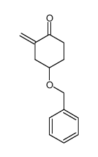 4-(benzyloxy)-2-methylenecyclohexan-1-one Structure