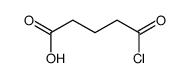 5-chloro-5-oxopentanoic acid Structure