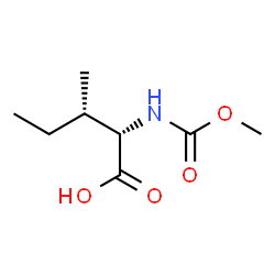 Moc-Ile-OH结构式