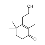 3-(2-hydroxyethyl)-2,4,4-trimethylcyclohex-2-en-1-one Structure