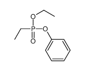 [ethoxy(ethyl)phosphoryl]oxybenzene Structure