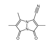 9,10-dioxa-syn-(cyano,methyl)(methyl,methyl)bimane结构式