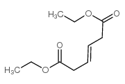 trans-2-butene-1,4-dicarboxylic acid diethyl ester Structure