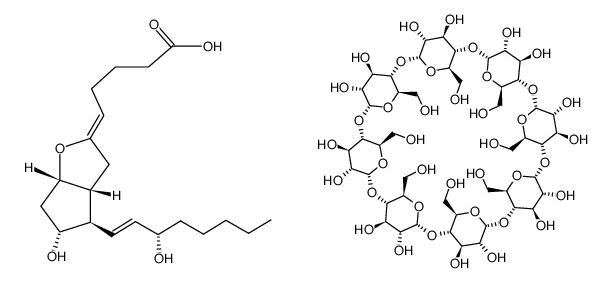 prostacyclin*γ-cyclodextrin Structure