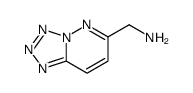 (9CI)-四唑并[1,5-b]吡嗪-6-甲胺结构式