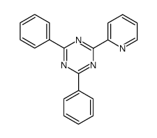 2,4-di-phenyl-6-(pyridin-2-yl)-1,3,5-triazine结构式