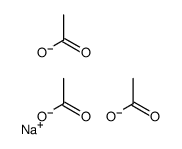 sodium dihydrogen triacetate Structure