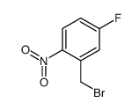 5-氟-2-硝基苄溴结构式
