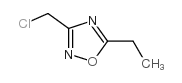 3-(氯甲基)-5-乙基-1,2,4-噁二唑结构式