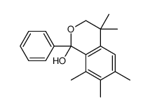 4,4,6,7,8-pentamethyl-1-phenyl-3H-isochromen-1-ol Structure