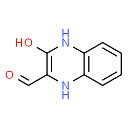 2-Quinoxalinecarboxaldehyde,1,4-dihydro-3-hydroxy- Structure