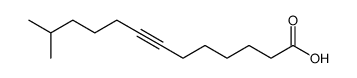 12-methyl-tridec-7-ynoic acid Structure