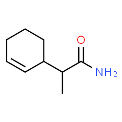 2-Cyclohexene-1-acetamide,-alpha--methyl-结构式
