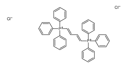 triphenyl(4-triphenylphosphaniumylbuta-1,3-dienyl)phosphanium,dichloride Structure